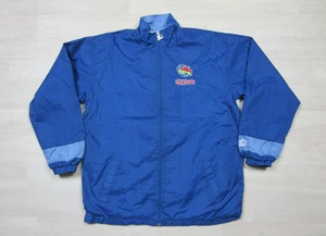 Vintage Starter NHL Columbus Blue Jackets Hockey Windbreaker Jacket XL Bee Logo - Picture 1 of 14