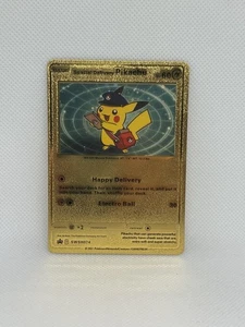 Special Delivery Pikachu Gold Foil Card - Picture 1 of 2