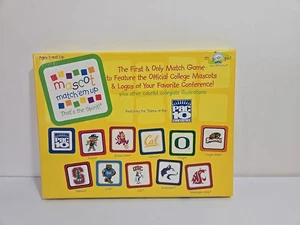 Mascot Match 'Em Up Mascotopia Pac 20 Conference Matching Card Game New - Picture 1 of 5