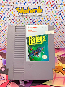 Galaga Nintendo NES Game Cart ONLY Authentic Bandai