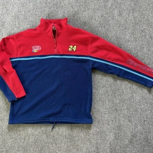 Jeff Gordon Pullover Fleece Mens Large NASCAR Racing 24 Dupont Motorsports - Picture 1 of 10
