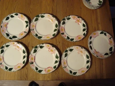 7 Kuchenteller, Frühstücksteller Ø 20,5 cm  * Wildrose Villeroy Boch - Bild 1 von 4