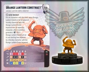 DC Heroclix ORANGE LANTERN CONSTRUCT - 013 COMMON Laterne Legacy Set - Bild 1 von 1