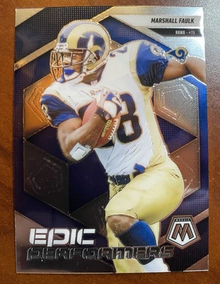 Mosaico Panini 2025 Marshall Faulk Epic Performers #14 - St. Louis Rams 💥 Foto 1 de 2