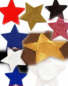 SEXY LINGERIE NIPPLE COVER: Several Sizes, Colors and Styles of Star Pasties - Picture 1 of 13