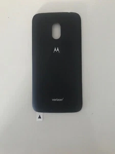 OEM MOTOROLA MOTO G4 PLAY XT1607 REPLACEMENT BLACK BACK COVER DOOR HOUSING~FAIR - Picture 1 of 1