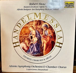 HANDEL: Messiah Favorite Choruses & Arias-NM1984DGTL LP TELARC SHAW/ATLANTA - Picture 1 of 1