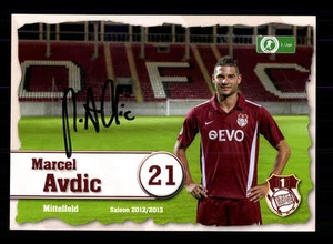 Marcel Avdic  Autogrammkarte Kickers Offenbach 2012-13 Original Sign+A 147525 - Bild 1 von 2