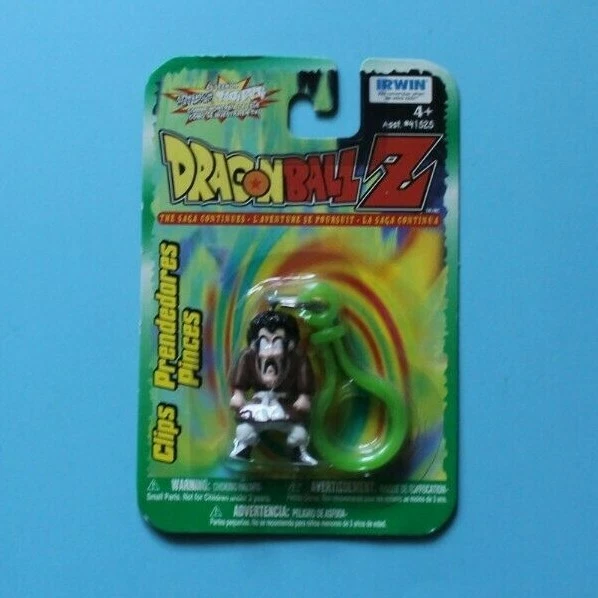 The Saga Continues MR.SATAN IRWIN Dragon Ball Z Clip Keychain Figure RARE  Foto 1 de 2