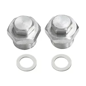 18mm Exhaust Pipe O2 Oxygen Sensor Port Plug Fit For Harley Touring Softail FXST - Picture 1 of 9