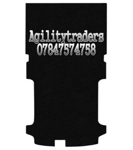 FOR FORD TRANSIT CUSTOM LWB 2014 TAILORED CARPET REAR FLOOR MAT (ONE PIECE) - Picture 1 of 8