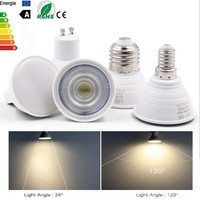 5W LED Spotlight Bulb MR16 GU10 E27 E14 Spot Light 220V Shop Office Lamp SMD2835