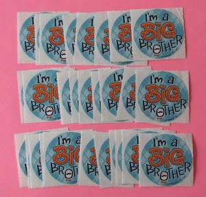 30 pegatinas grandes Flawed I'm a Big Brother - Imagen 1 de 2