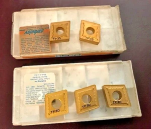CNC SECO 5 Inserts Size CNMG 643-(M5 TP30 Qty 3) & (MR7 TP35 Qty 2) Cutting Tool - Picture 1 of 1