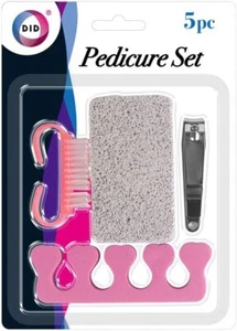 Set Pedicure Unghie Punta Beauty Care Kit Strumenti Rimozione Calli Tagliabordi Spazzola - Foto 1 di 8