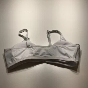 Bikini bianco top fascia imbottitura rimovibile cinturino regolabile donna taglia XXL - Foto 1 di 10
