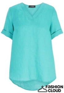 Blusa Doris Streich verde esmeralda Art.: 291 129 talla 50 VP 119,95 € - Imagen 1 de 3