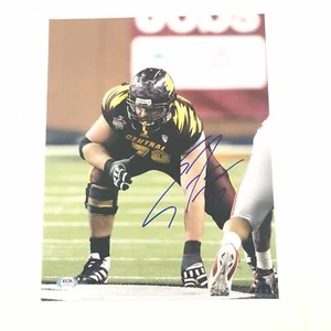 Eric Fisher signed 11x14 photo PSA/DNA Central Michigan Chippewas Autographed - Picture 1 of 3