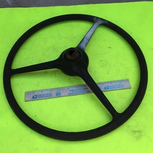 Studebaker steering wheel; may be pre-war, poor condition. Item: 7046 - Picture 1 of 5