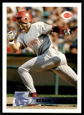 1996 Topps Reggie Sanders Cincinnati Reds #330