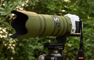 PENTAX D FA 70-200MM F2.8 ED DC AW Camo Neoprene lens protection Premium ranges - Picture 1 of 9