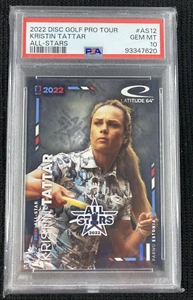 2022 DGPT All-Star #AS12 Kristin Tattar RC PSA 10 Gem Mint Pop 1 - Picture 1 of 2