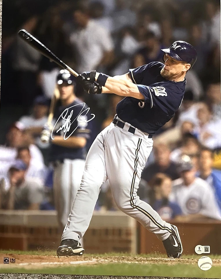Milw Brewers All Star GEOFF JENKINS Signed 16x20 Photo #10 AUTO - BAS - Image 1 of 1