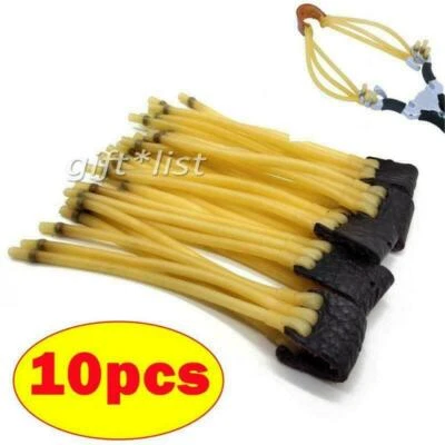 Neu 10x Ersatz Gummiband SCHLEUDER ZWILLE KATAPULT 3 Streifen Steinschleuder DE - Bild 1 von 4