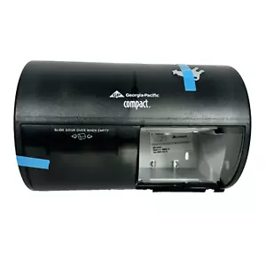 NEW Georgia Pacific Compact 2-Roll Side by Side Toilet Paper Dispenser 56784 - Picture 1 of 3