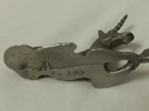 Mini. Pewter Unicorn Figurine. Used - Picture 1 of 3
