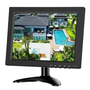 Eyoyo 10'' Security CCTV Monitor HDMI IPS HD Display with BNC HDMI VGA AV Input - Picture 1 of 14