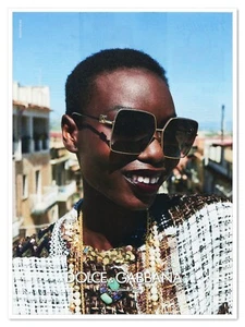 Anuncio impreso Dolce & Gabbana Marie Kone 2021 página completa anuncio de revista - Imagen 1 de 4