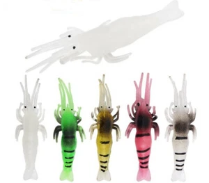 30 PIEZAS Señuelos de Pesca Plantillas Suaves Cebo de Natación Jigging Bamboleadores Artificiales Suaves Trolling - Imagen 1 de 9