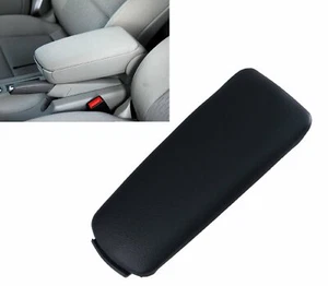 For Audi A4 B6 B7 2002-2007 Leather Armrest Center Box Console Lid Cover Black A - Bild 1 von 9