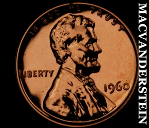 1960 Lincoln Memorial Cent - Choice Gem Proof Lustrous No Reserve #C4437 - Picture 1 of 2