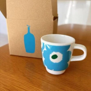 Marimekko × Blue Bottle Coffee Unikko Espresso Cup & Saucer Set new - Picture 1 of 4