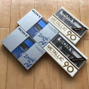 [Neu] Sony Metallic 90 & Classic74 Kassette Band Menge 4 - Bild 1 von 6