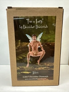 December Diamonds Alston Male Fairy Christmas Ornament Faeries Pixie 5555045 New - Picture 1 of 1