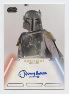 Star Wars Jedi Legacy Autograph card Jeremy Bulloch as Boba Fett - Picture 1 of 2