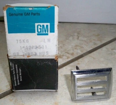 1984 BUICK RIVIERA NOS GM LH LIGHT MONITORING BEZEL TRIM #1262611; GR.2.583 - Image 1 of 4