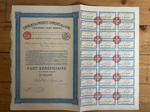 Part: Produits Chimiques de la Seine, procédés R MORITZ (RUEIL MALMAISON) (N) - Picture 1 of 1