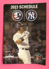 2023 Somerset Patriots, Pocket Schedule