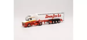 Herpa 314824 -1/87Scania Hauber Semirremolque Silo „ Simon Loos “( Holanda / - Imagen 1 de 1