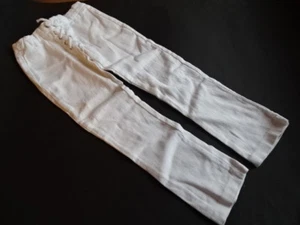 Zara girls great white leggings feel good trousers size 9/10 140 - Picture 1 of 3