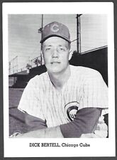 1958-65 JAY PUBLISHING  Dick Bertell  CUBS   5x7  PICTURE PACK PHOTO  VG-EX+   A