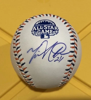 MIGUEL CABRERA Signed Autographed PSA Authentic Rawlings 2013 ASG OMLB Baseball - Image 1 of 3