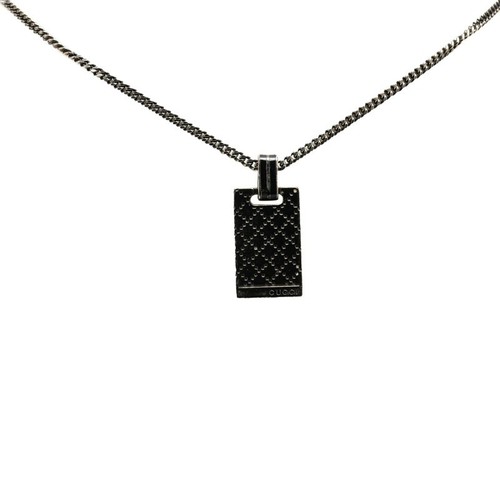 Collana con ciondolo Gucci Sv925 argento donna