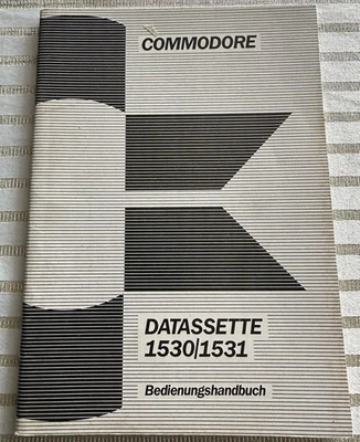 Commodore 1530/1531 DATASSETTE Bedienungshandbuch, Deutsch - Bild 1 von 4