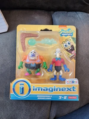 Imaginext Sirena y Barnacle Boy Fisher Price Toys R Us NUEVO Bob Esponja Foto 1 de 2