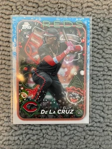 2024 Topps Holiday - Variation Hidden Elf Elly De La Cruz #HE-13 (RC) - Picture 1 of 3